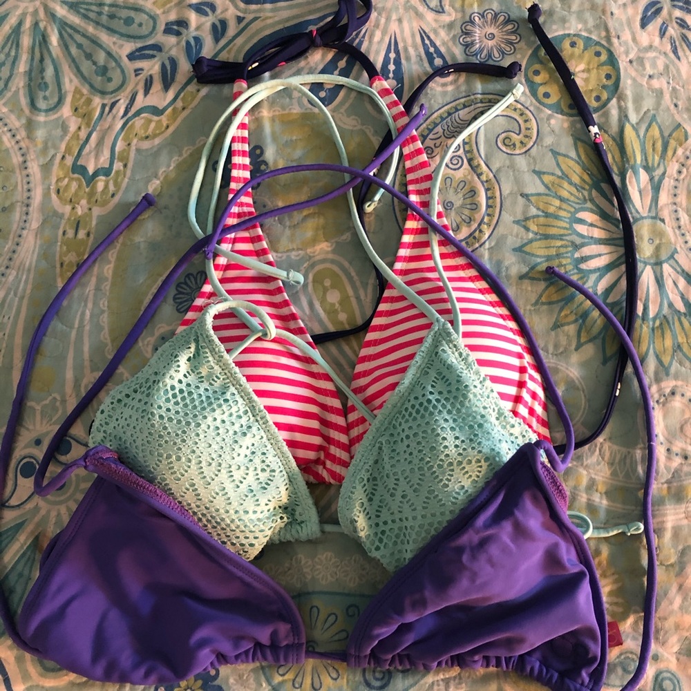 Bundle of three (3) swimsuits tops